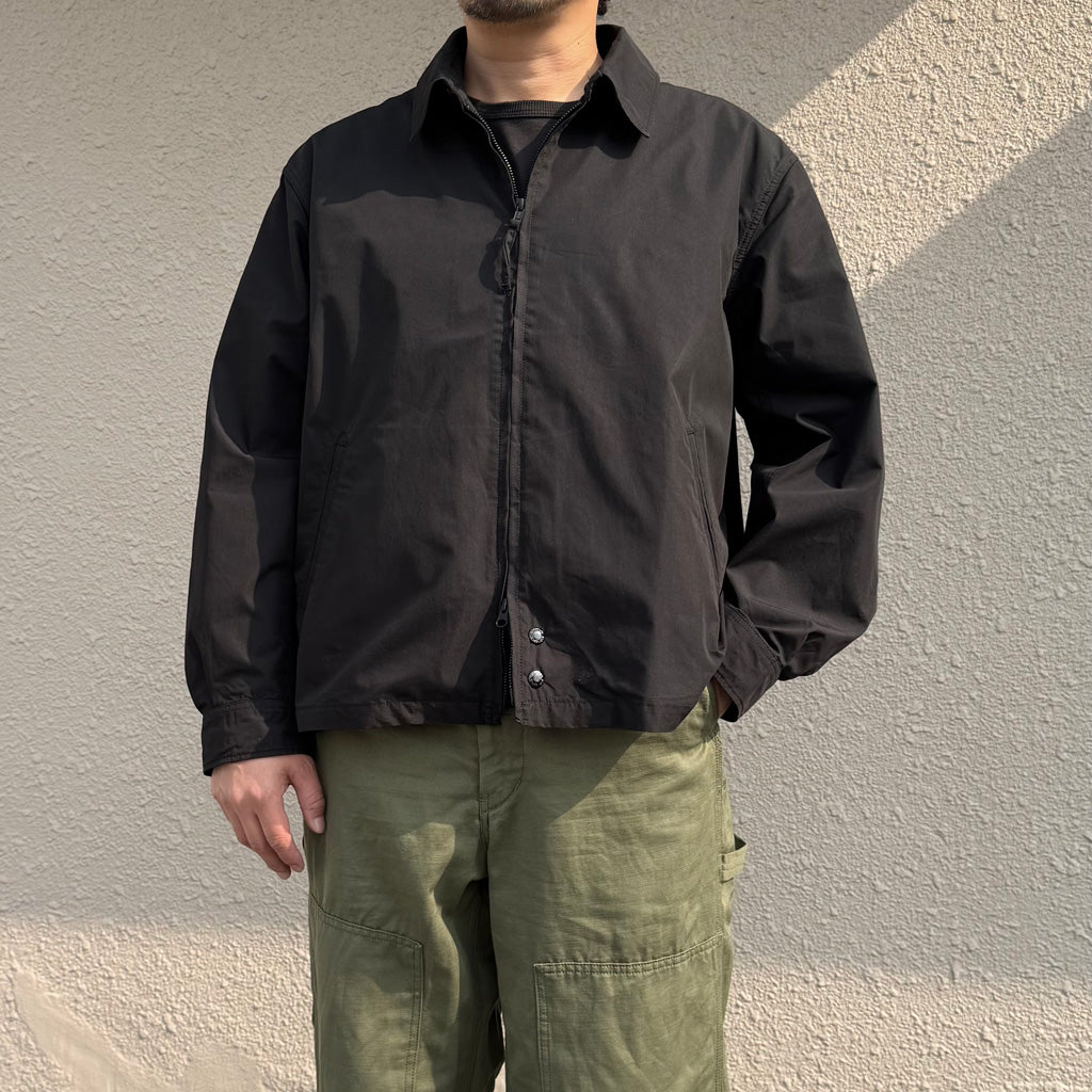 【SALE40%OFF】ENGINEERED GARMENTS : Claigton Jacket-Lt.Weight Nyco Poplin (Black)