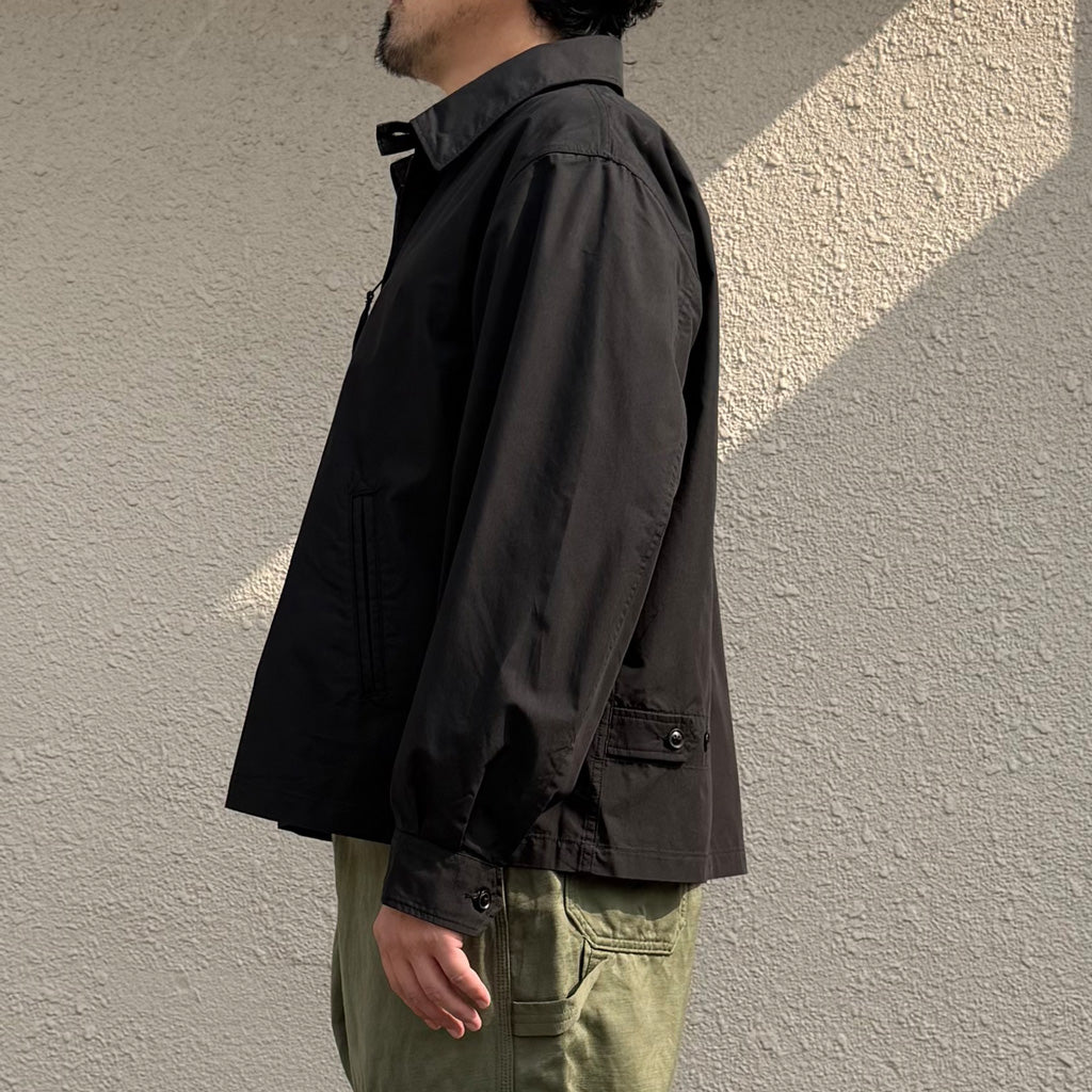 【SALE40%OFF】ENGINEERED GARMENTS : Claigton Jacket-Lt.Weight Nyco Poplin (Black)