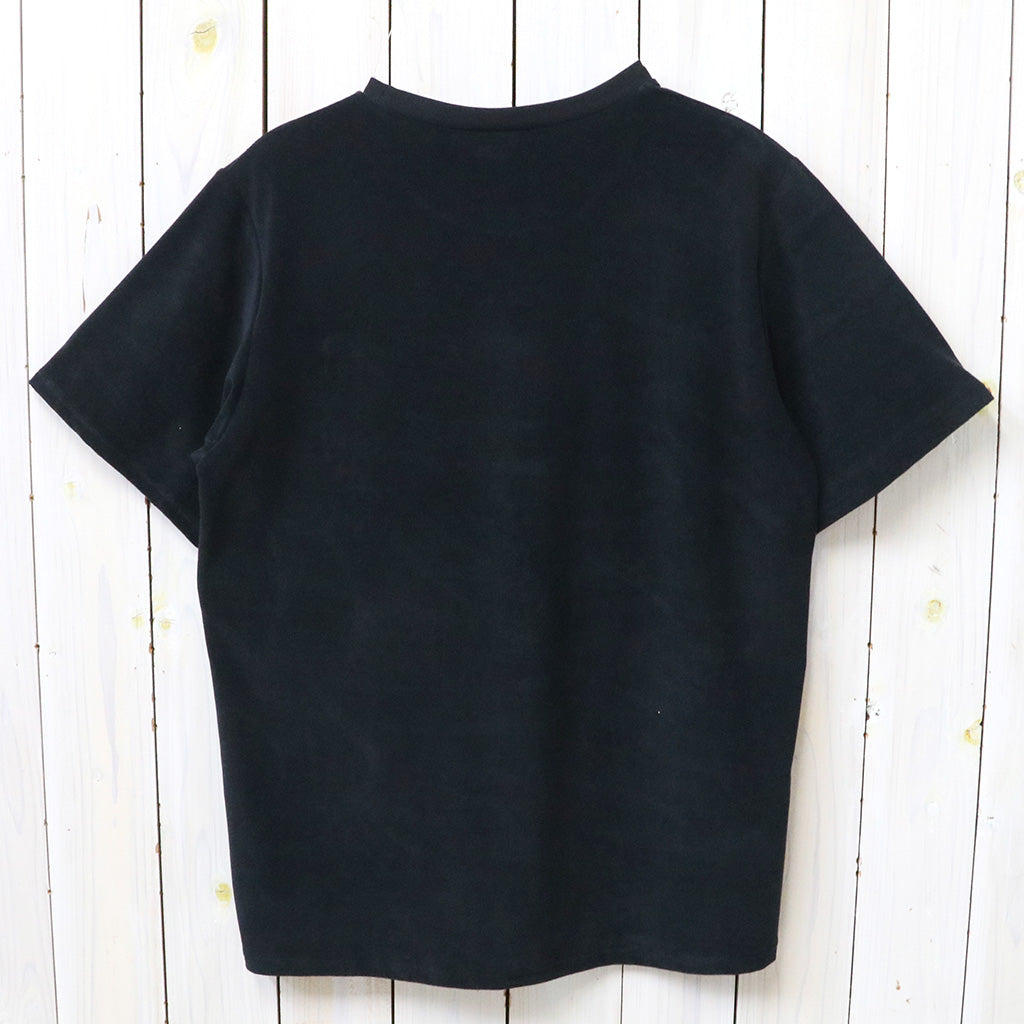 【SALE30%OFF】SOUTH2 WEST8 : S/S Round Pocket Tee-C/Pe Pile (Black)