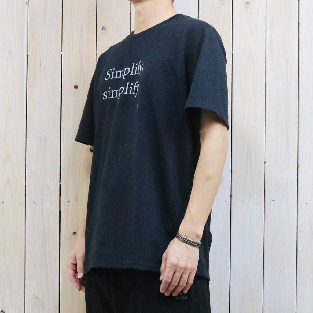 【SALE30%OFF】SOUTH2 WEST8 : S/S Crew Neck Tee-Simplify, simplify