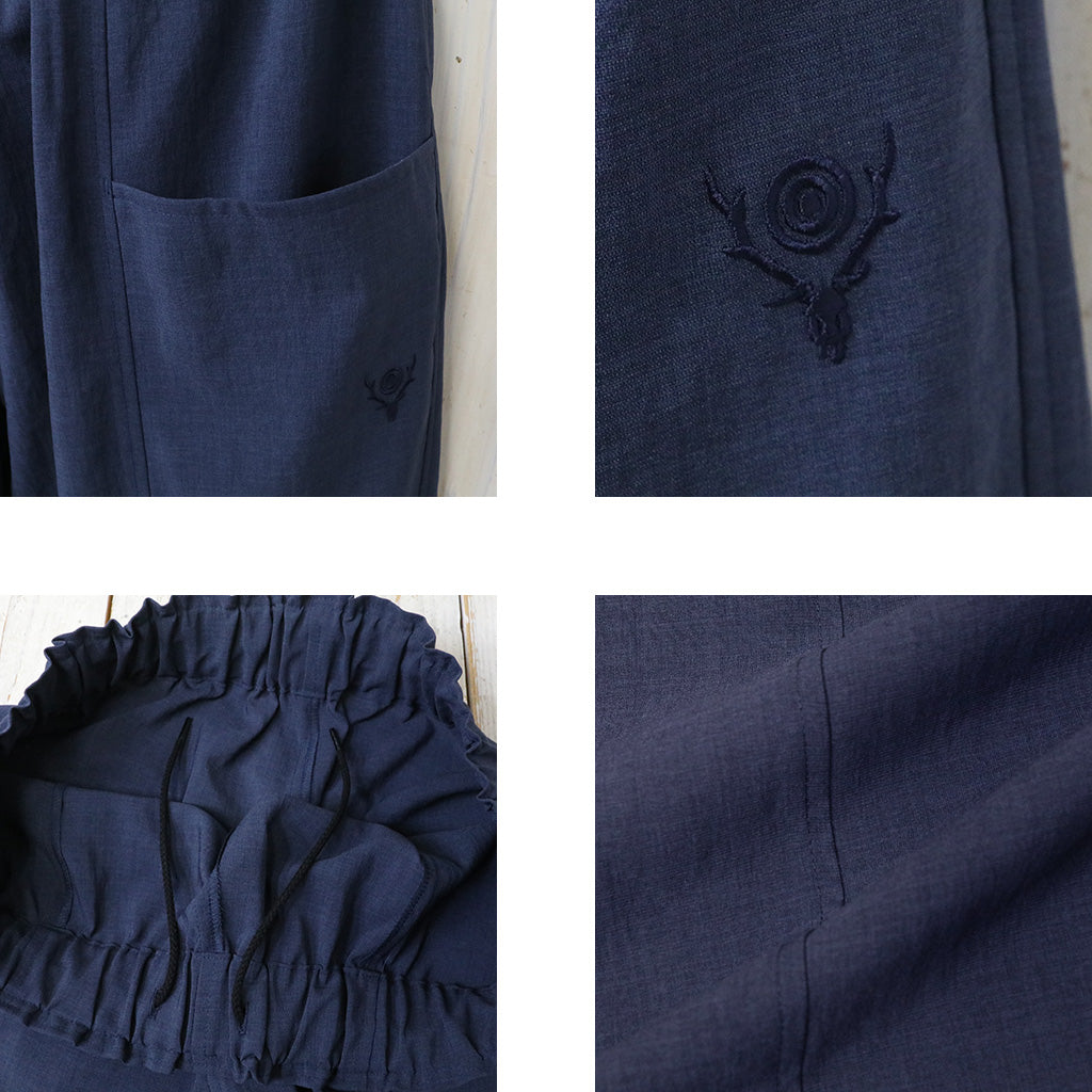 【SALE30%OFF】SOUTH2 WEST8 : Army String Pant-Poly Oxford (Navy)