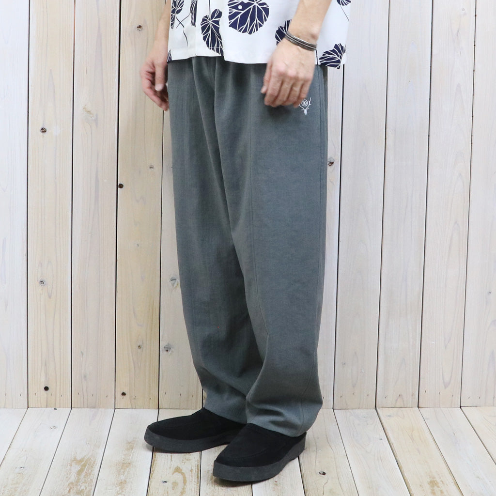 SOUTH2 WEST8 : Army String Pant-Poly Oxford (Grey)