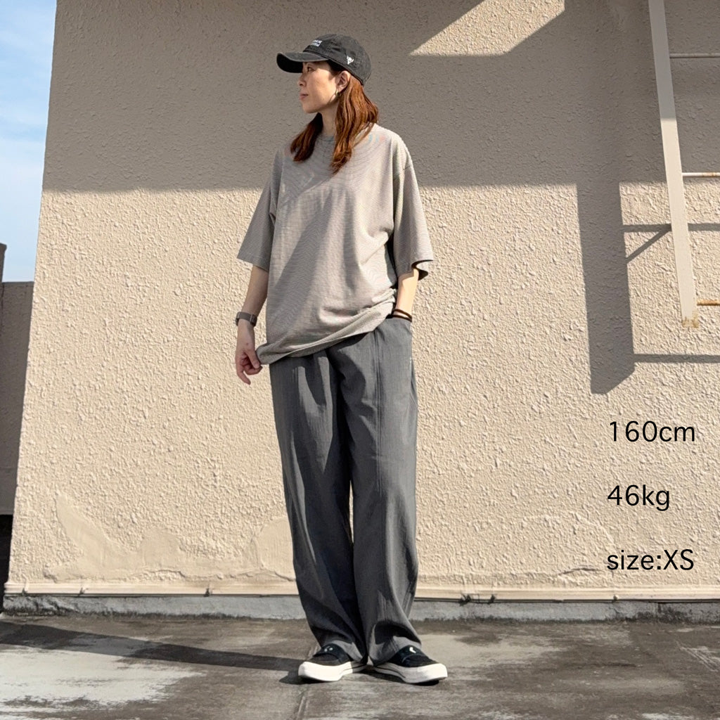 SOUTH2 WEST8 : Army String Pant-Poly Oxford (Grey)