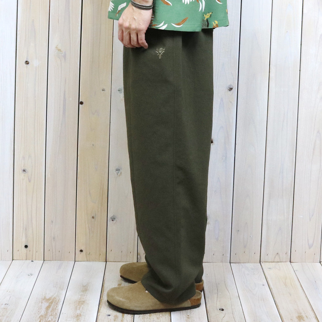 【SALE30%OFF】SOUTH2 WEST8 : Army String Pant-Poly Oxford (Brown)