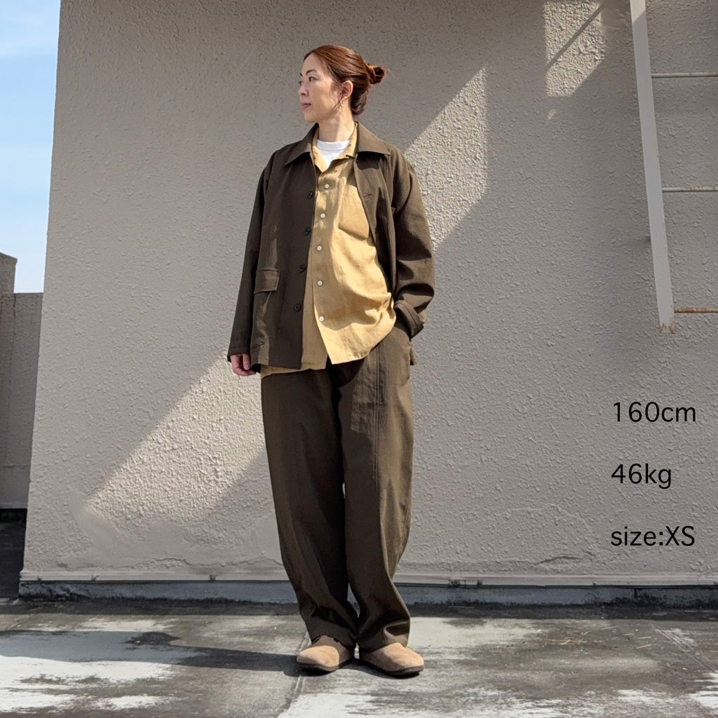 【SALE30%OFF】SOUTH2 WEST8 : Army String Pant-Poly Oxford (Brown)