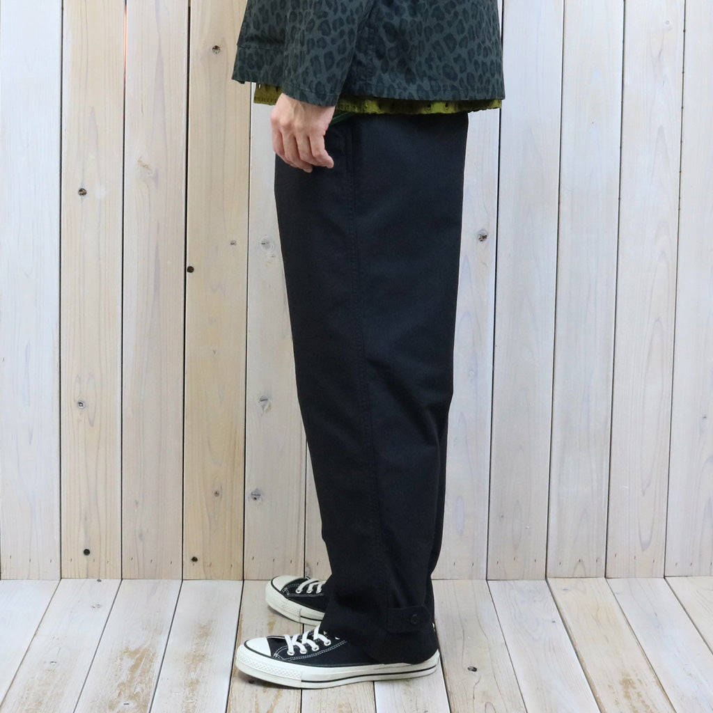 【SALE30%OFF】SOUTH2 WEST8 : Military Pant-C/N Canvas (Black)