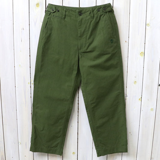 【SALE30%OFF】SOUTH2 WEST8 : Military Pant-C/N Canvas (Olive)