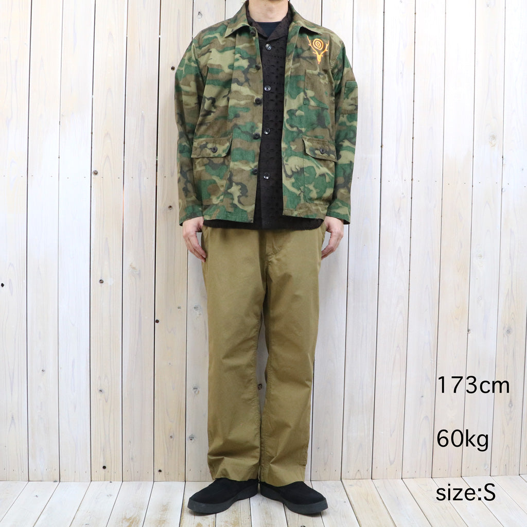 【SALE30%OFF】SOUTH2 WEST8 : Military Pant-C/N Canvas (Khaki)