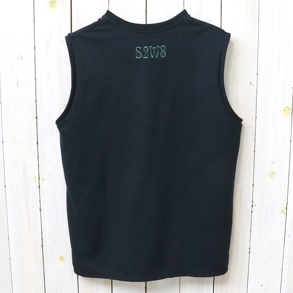 SOUTH2 WEST8 : Sleeveless Crew Neck Tee-Skull & Target (Black)