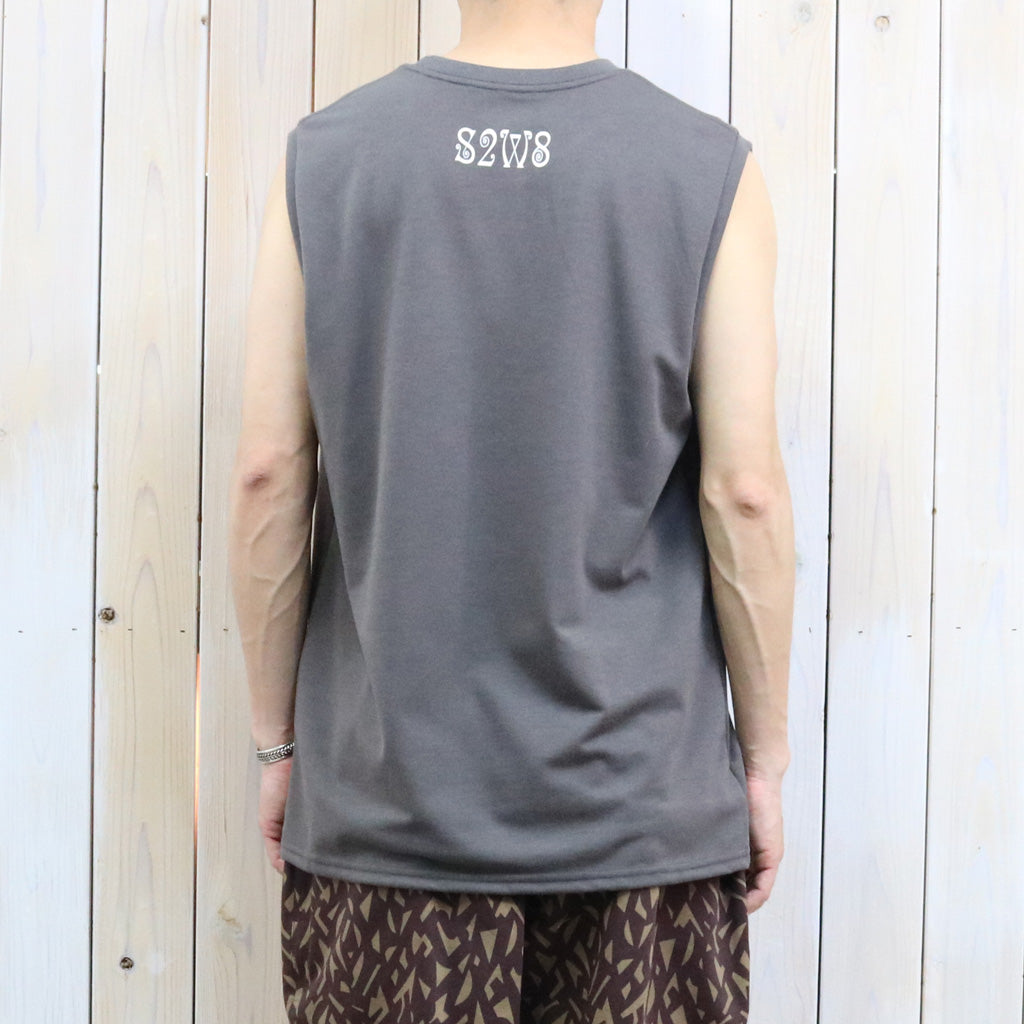 【SALE30%OFF】SOUTH2 WEST8 : Sleeveless Crew Neck Tee-Skull & Target (Grey)