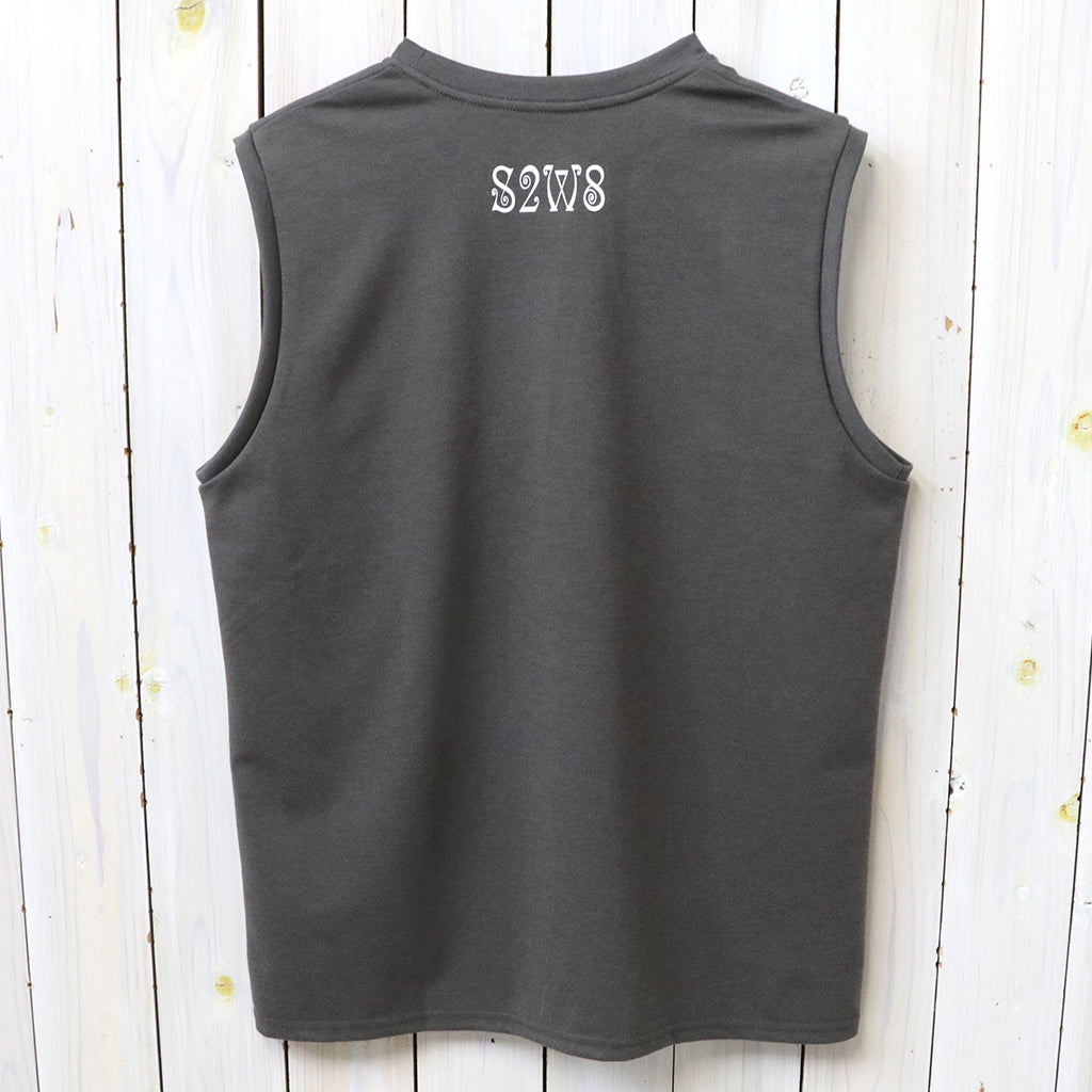 【SALE30%OFF】SOUTH2 WEST8 : Sleeveless Crew Neck Tee-Skull & Target (Grey)