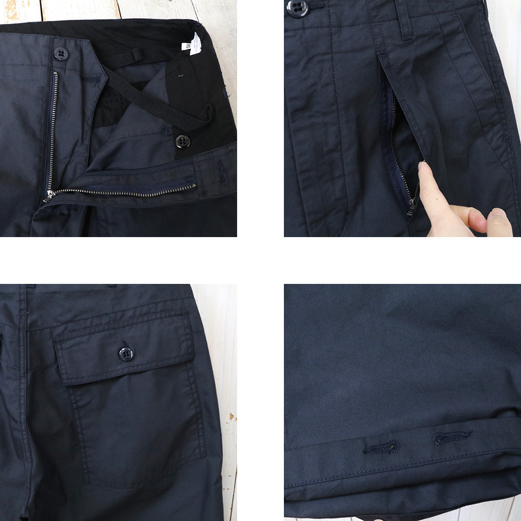 ENGINEERED GARMENTS : Fatigue Pant-Lt.Weight Nyco Twill (Dk.Navy)