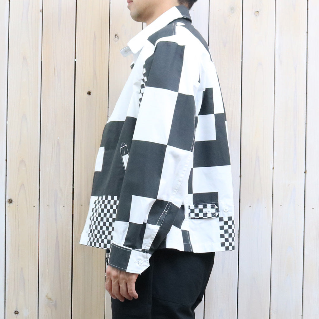 【SALE40%OFF】ENGINEERED GARMENTS : Claigton Jacket-Checker Print Cotton Ripstop