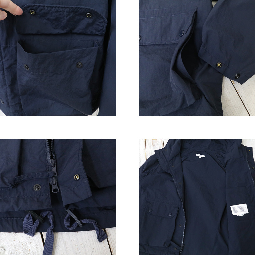 ENGINEERED GARMENTS : Lt Parka-Polyester Taslan (Dk.Navy) – Reggieshop