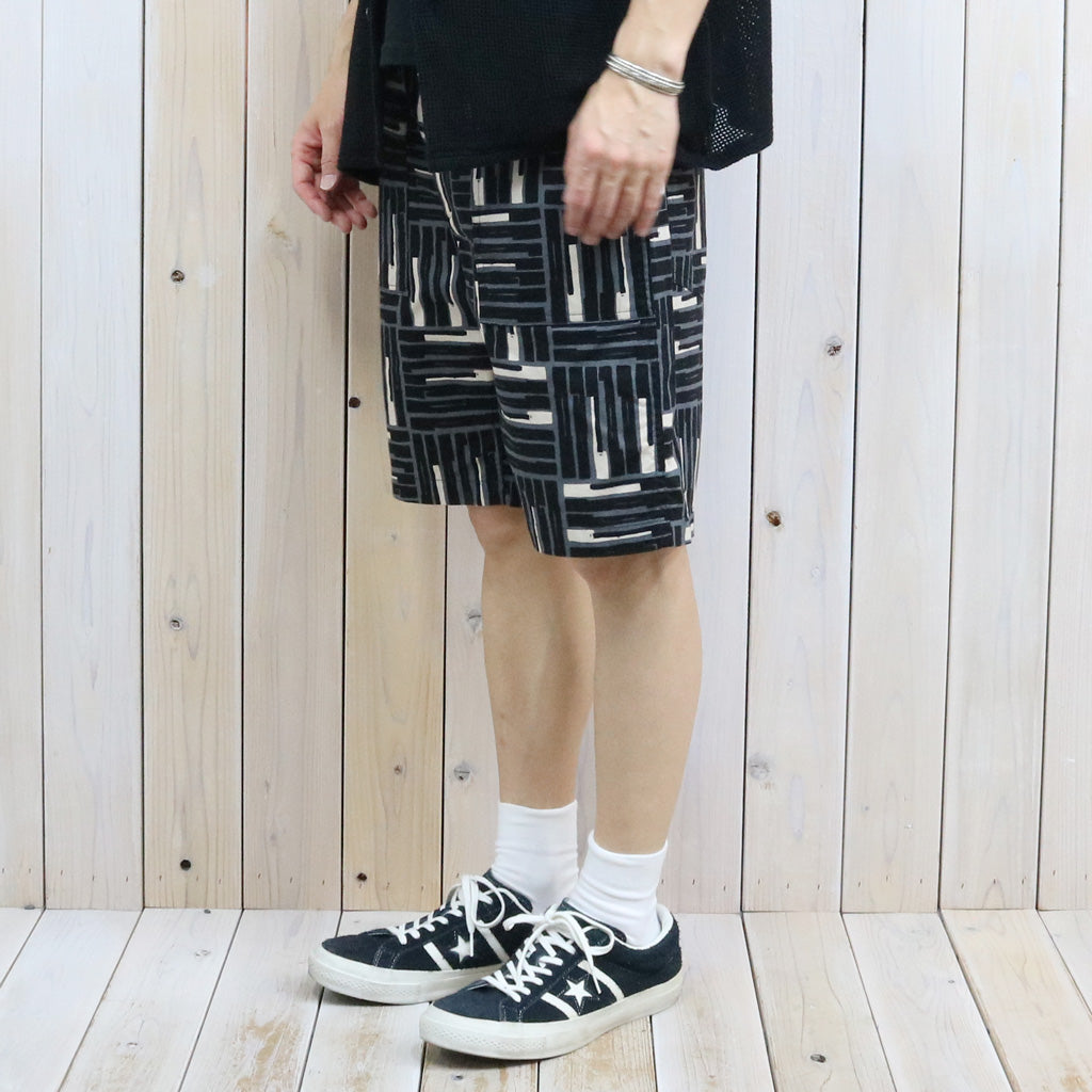 【SALE40%OFF】ENGINEERED GARMENTS : Fatigue Short-CL Tile Print Canvas