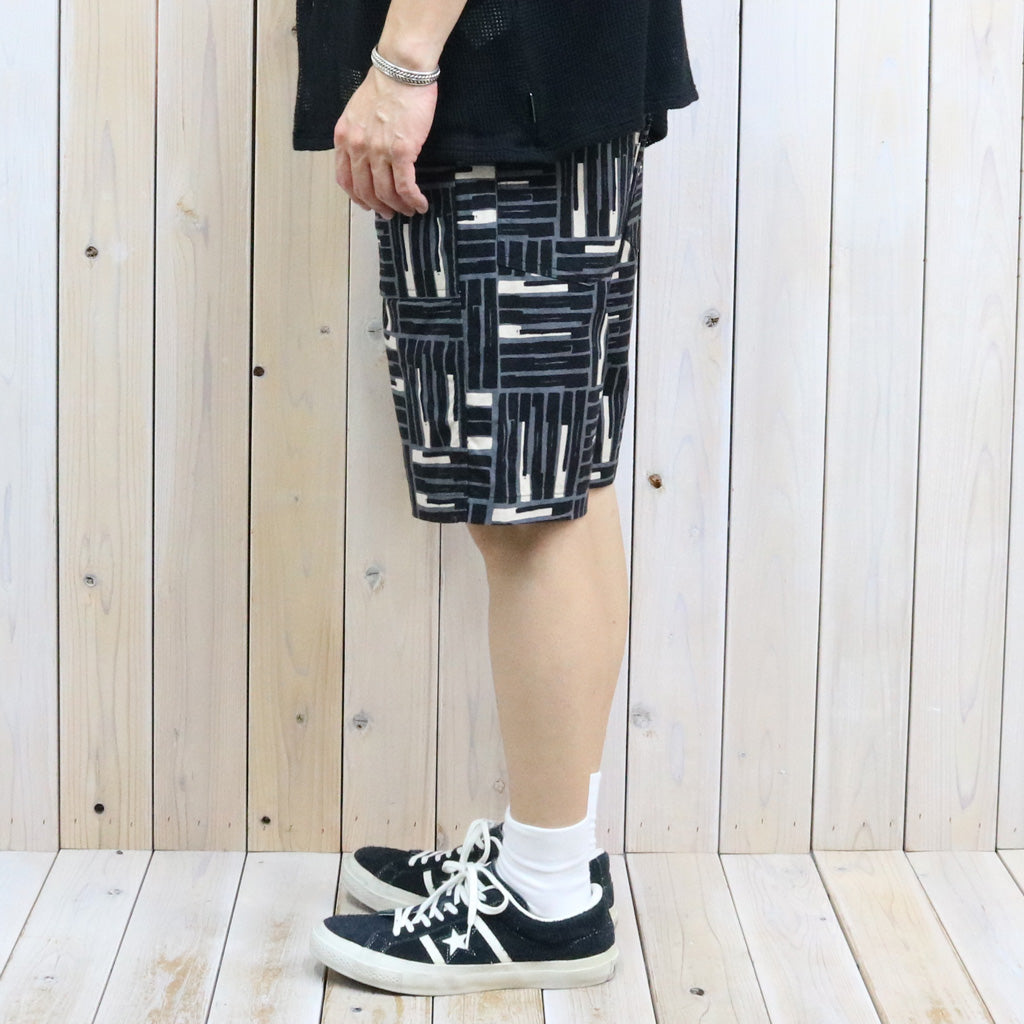【SALE40%OFF】ENGINEERED GARMENTS : Fatigue Short-CL Tile Print Canvas