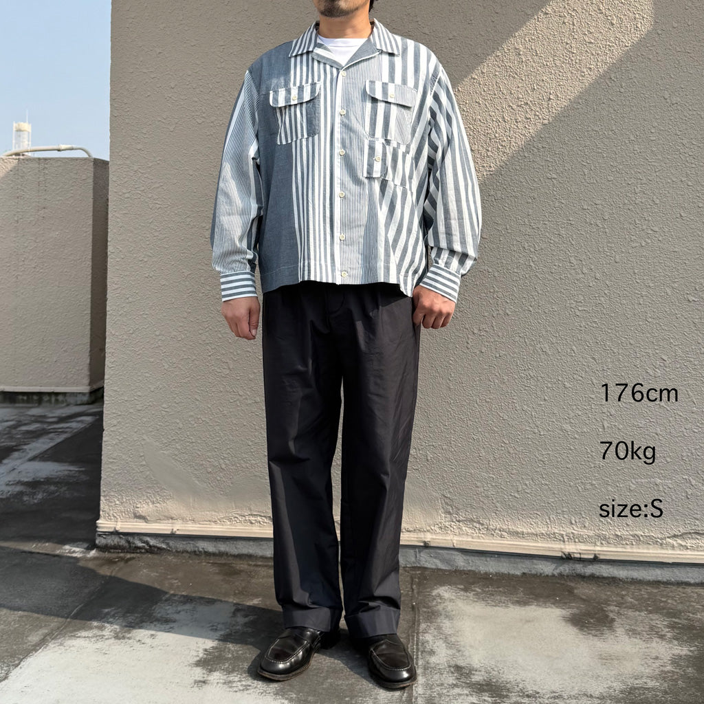 ENGINEERED GARMENTS : Carlyle Pant-Lt.Weight Nyco Twill (Dk.Navy)