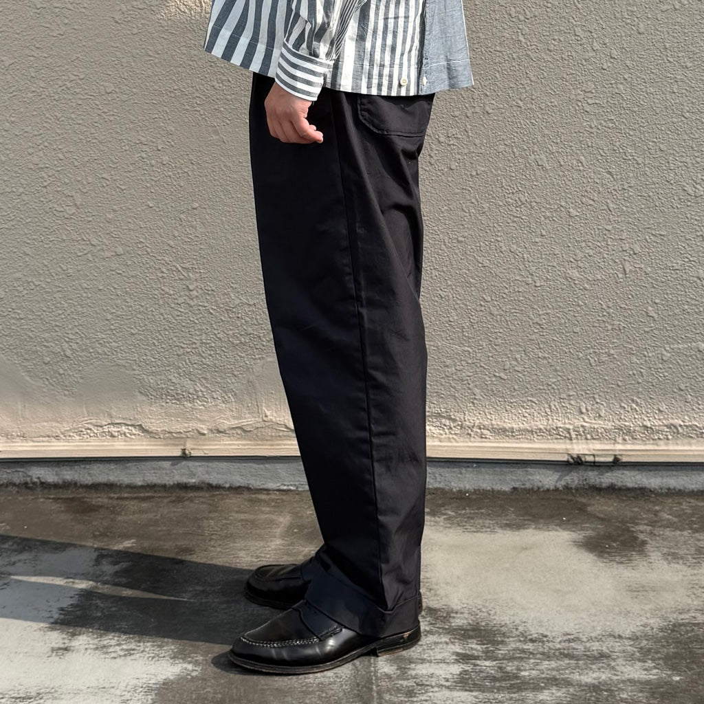 ENGINEERED GARMENTS : Carlyle Pant-Lt.Weight Nyco Twill (Dk.Navy)