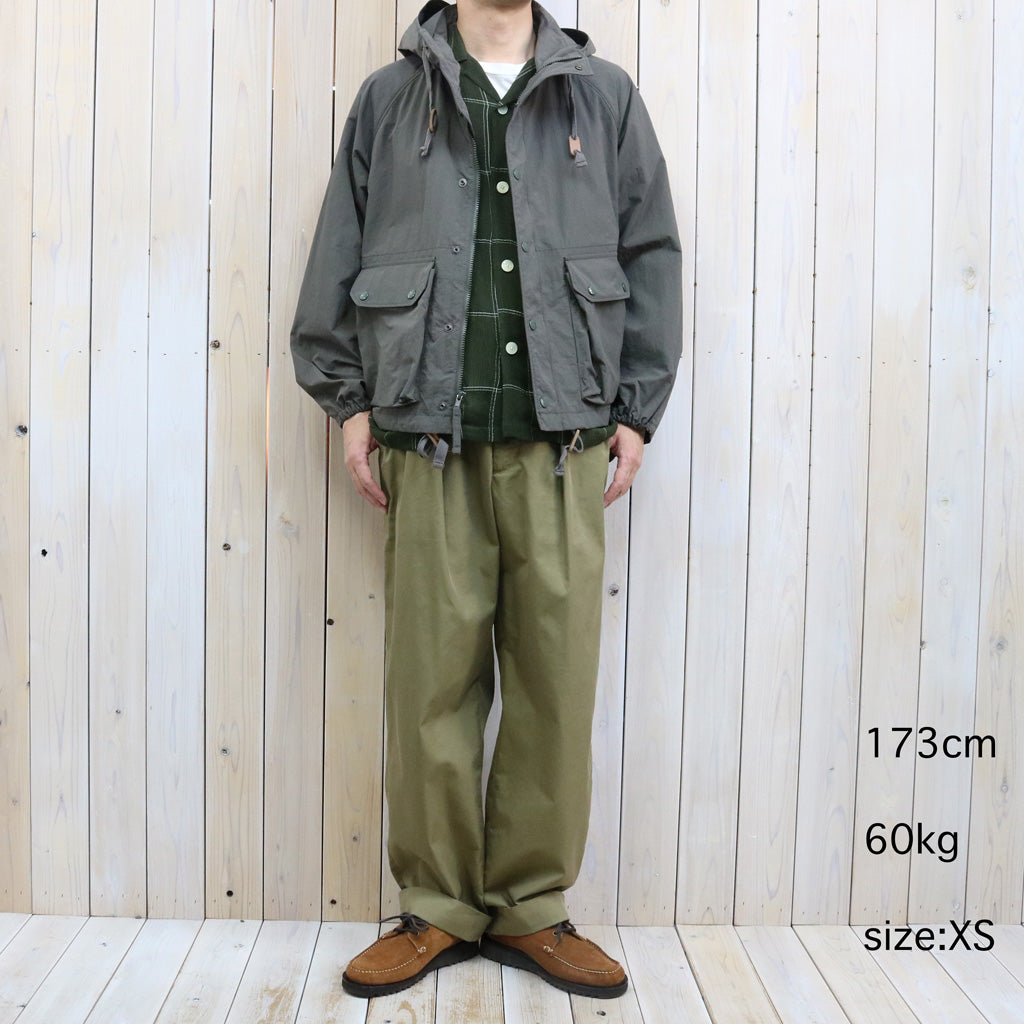 ENGINEERED GARMENTS : Carlyle Pant-Lt.Weight Nyco Twill (Khaki)