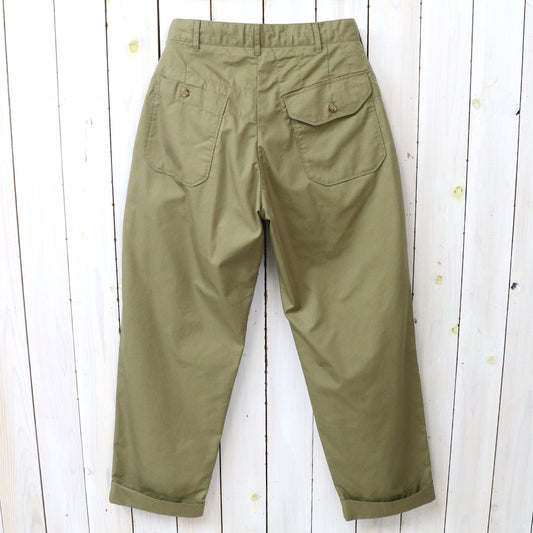 ENGINEERED GARMENTS : Carlyle Pant-Lt.Weight Nyco Twill (Khaki)