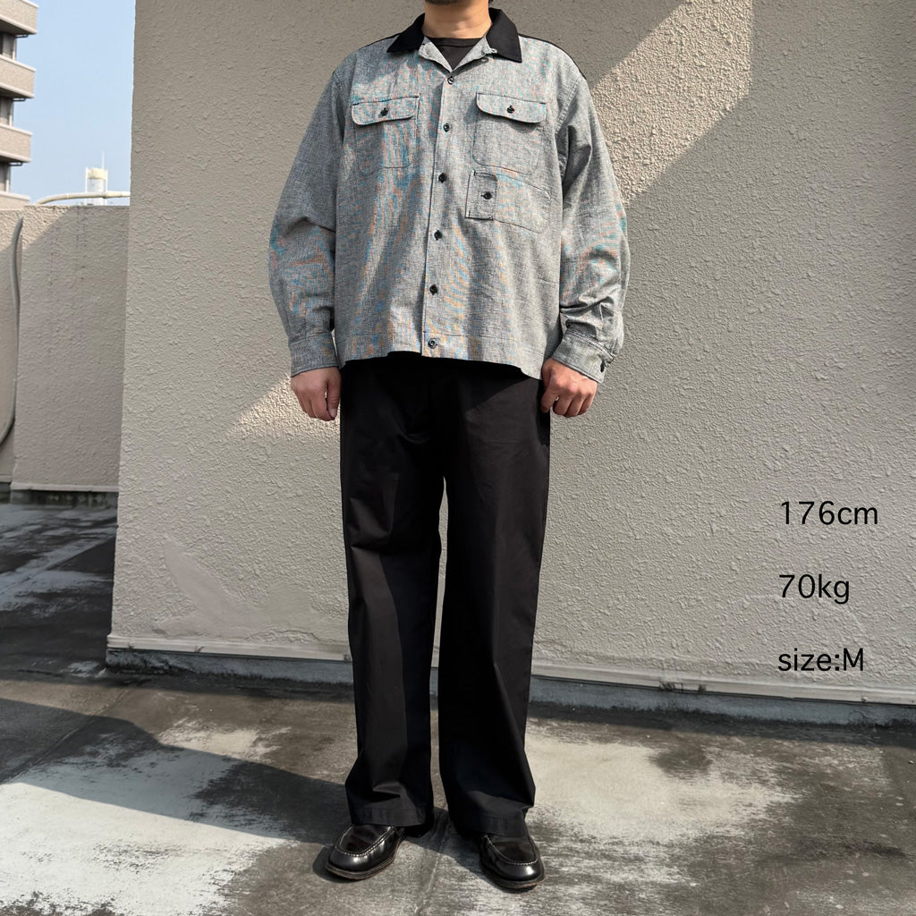 【SALE40%OFF】ENGINEERED GARMENTS : Bowling Shirt-CL Houndstooth
