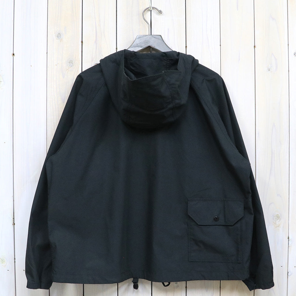 ENGINEERED GARMENTS : Lt Parka-Lt.Weight Nyco Poplin (Black)