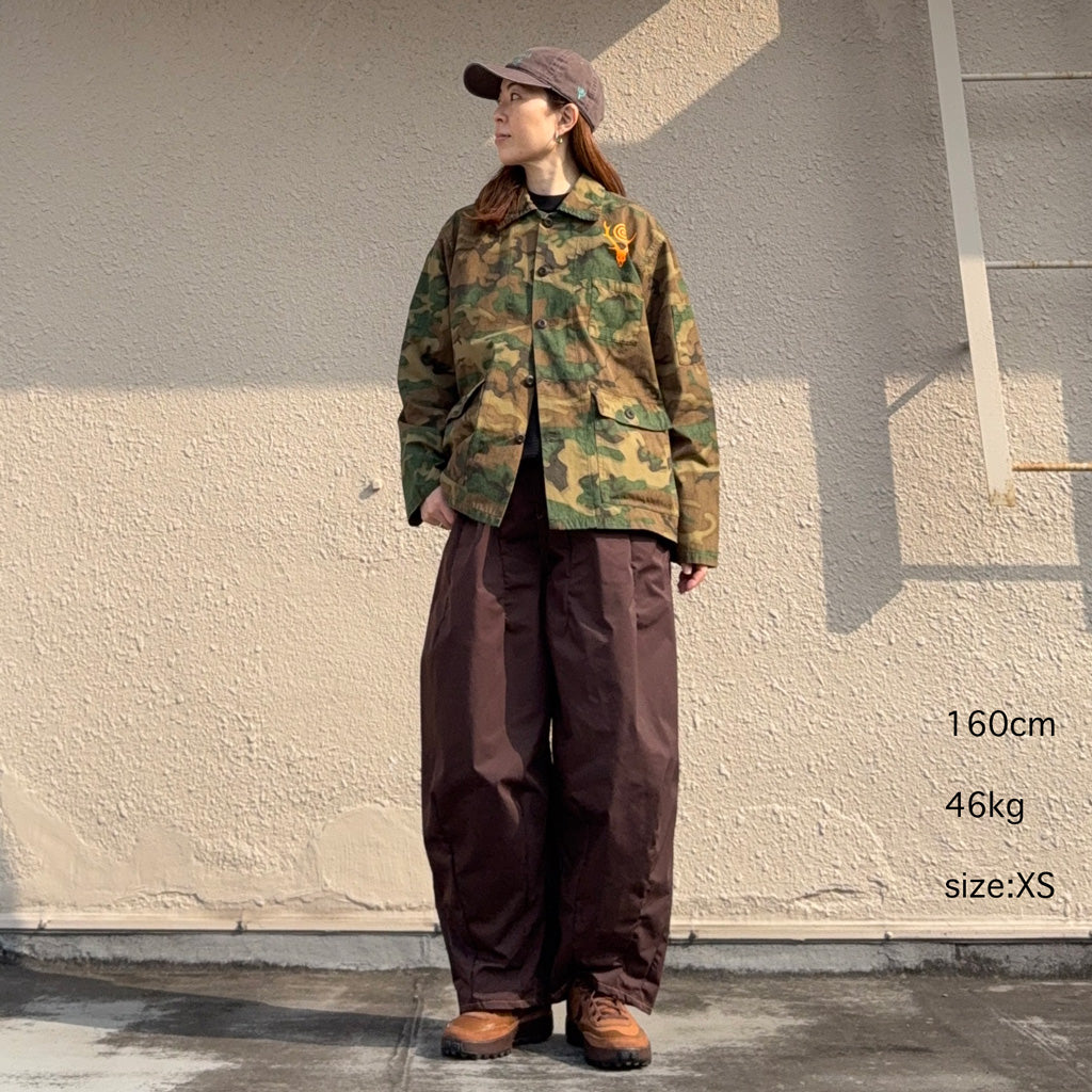 【SALE40%OFF】Needles : H.D. Jean-Memory Poly Taffeta (Brown)