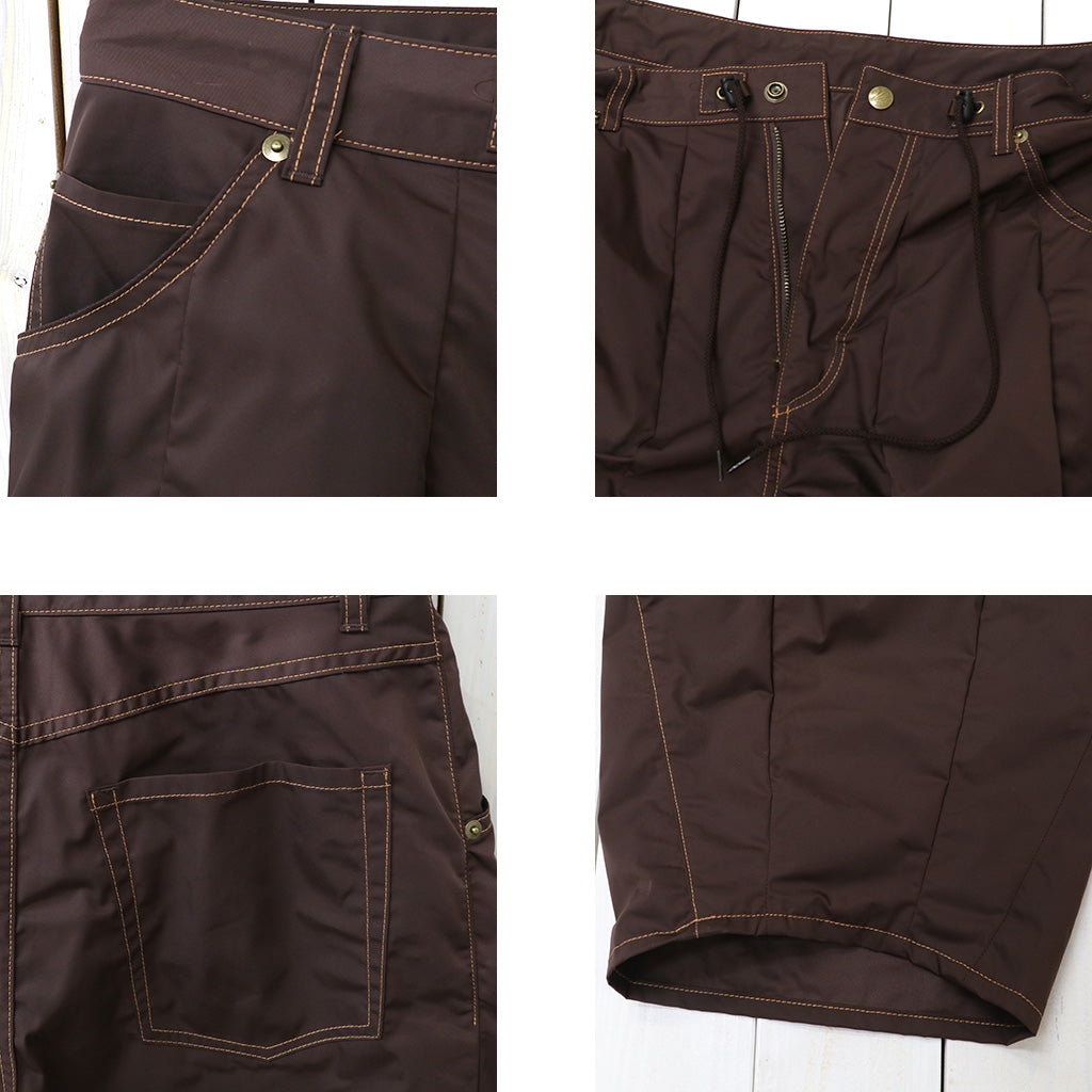 【SALE40%OFF】Needles : H.D. Jean-Memory Poly Taffeta (Brown)