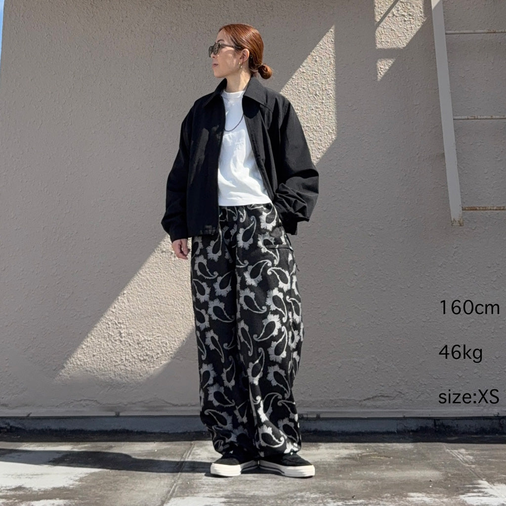 ENGINEERED GARMENTS : Drawstring Pant-CP Paisley Jacquard
