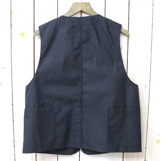 ENGINEERED GARMENTS : Upland Vest-Lt.Weight Nyco Twill (Dk.Navy)