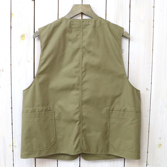 ENGINEERED GARMENTS : Upland Vest-Lt.Weight Nyco Twill (Khaki)