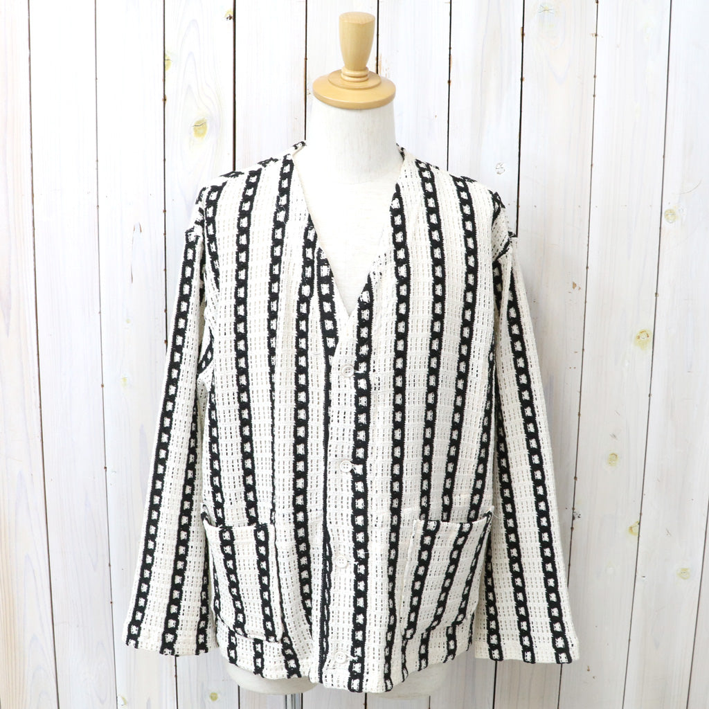 ENGINEERED GARMENTS : Knit Cardigan-Stripe CP Crochet