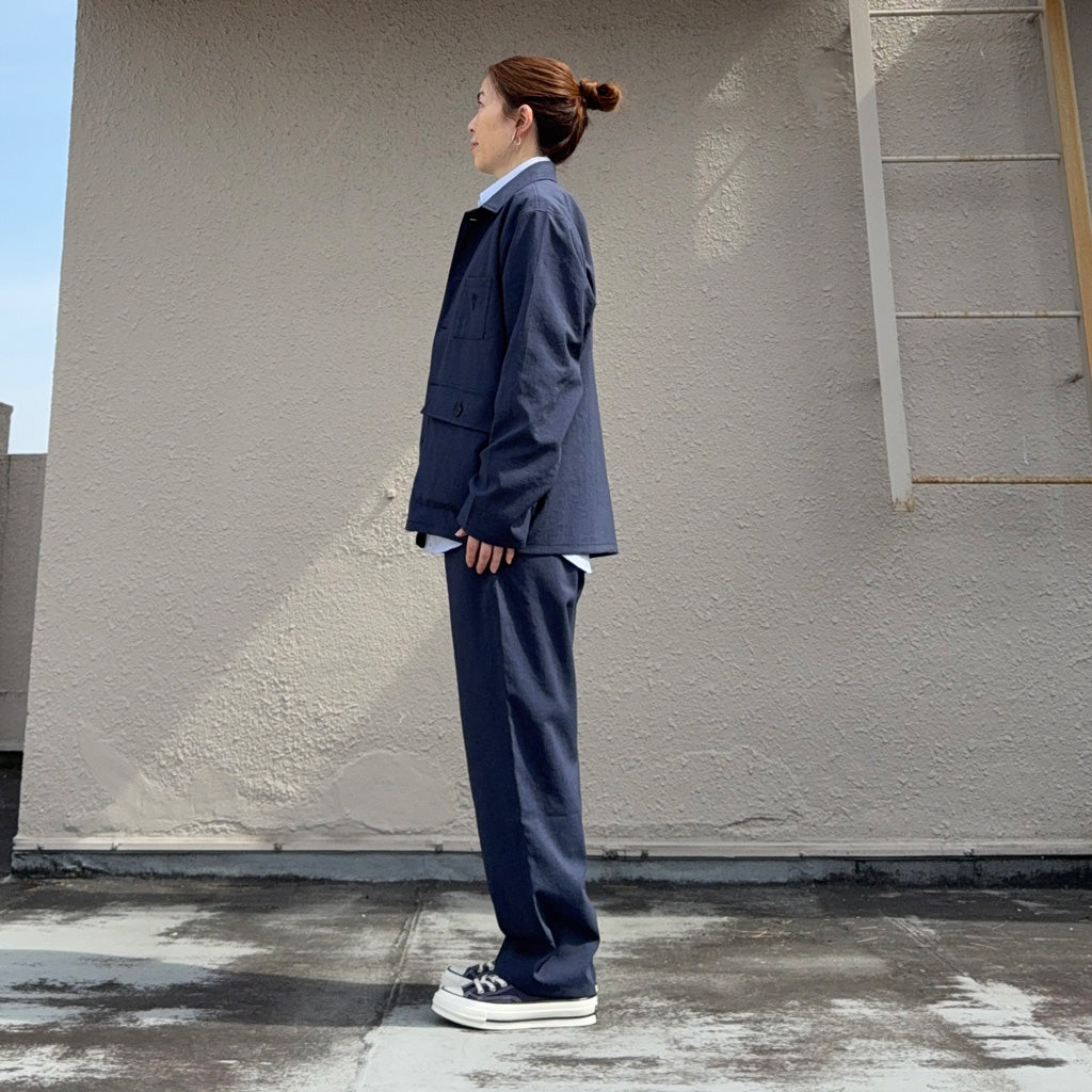 SOUTH2 WEST8 : Hunting Shirt-Poly Oxford (Navy)