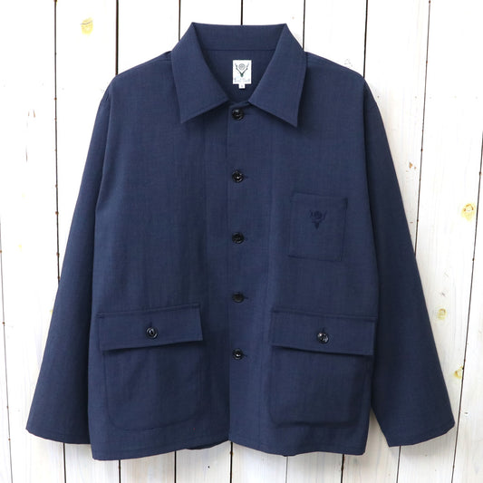 【SALE40%OFF】SOUTH2 WEST8 : Hunting Shirt-Poly Oxford (Navy)