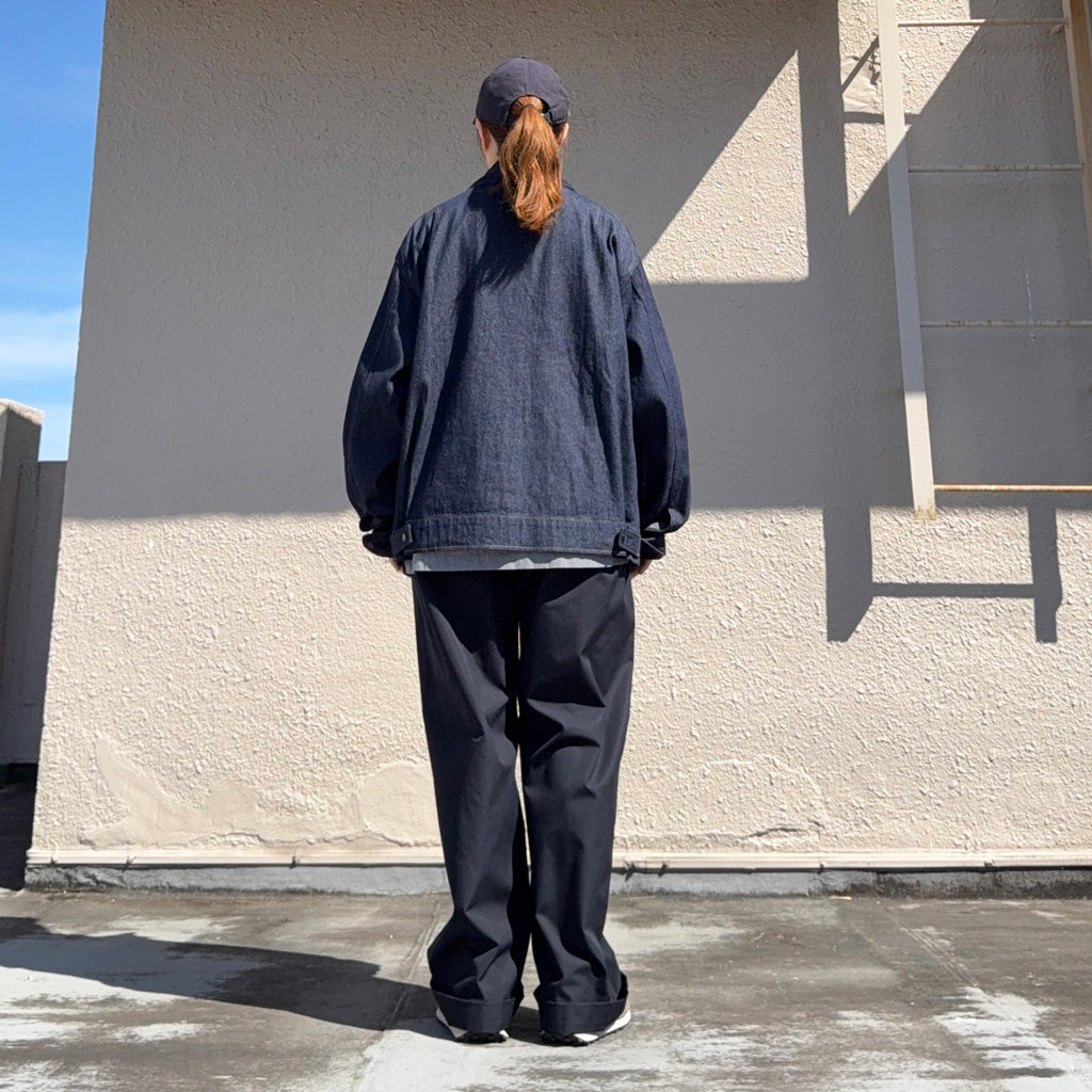 ENGINEERED GARMENTS WORKADAY : Short Jacket-Indigo Industrial 8oz Denim