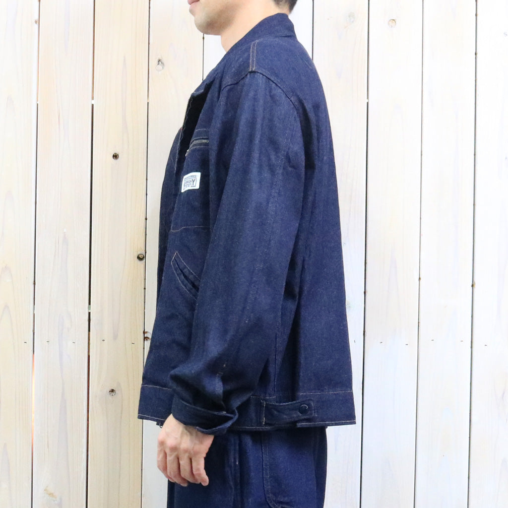 ENGINEERED GARMENTS WORKADAY : Short Jacket-Indigo Industrial 8oz Denim