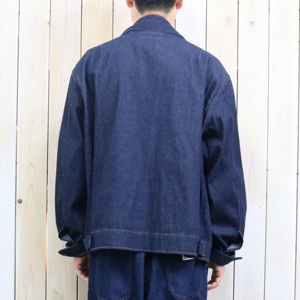 ENGINEERED GARMENTS WORKADAY : Short Jacket-Indigo Industrial 8oz Denim