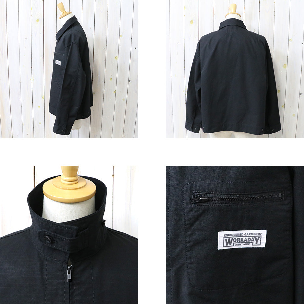 ENGINEERED GARMENTS WORKADAY : Short Jacket-Cotton Ripstop