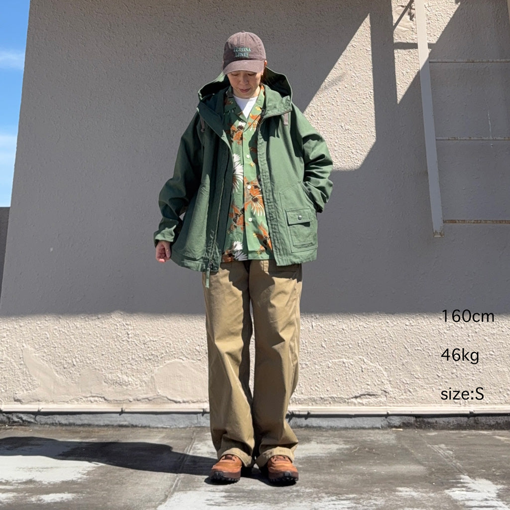 ENGINEERED GARMENTS WORKADAY : Deck Parka-Cotton Reversed Sateen