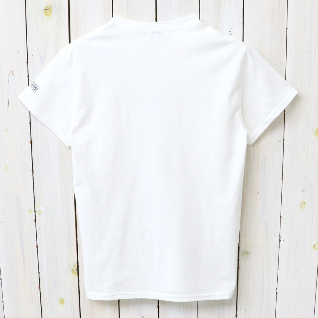 ENGINEERED GARMENTS WORKADAY : Printed S/S Tee-Continental (White)