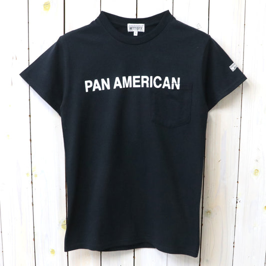 ENGINEERED GARMENTS WORKADAY : Printed S/S Tee-Pan American (Black)