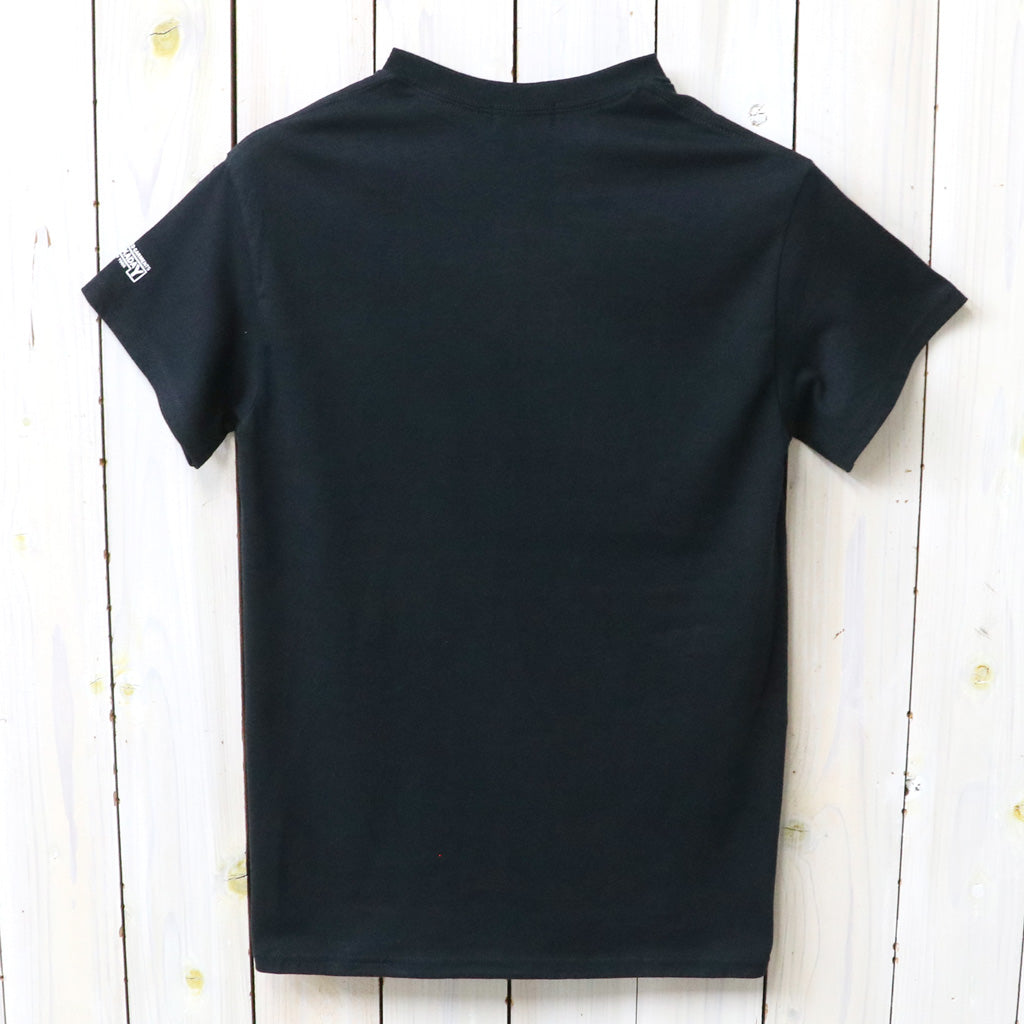 ENGINEERED GARMENTS WORKADAY : Printed S/S Tee-Pan American (Black)