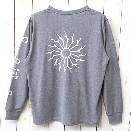South2 West8xFoxfire : L/S Round Pocket Tee-SCORON (Grey)