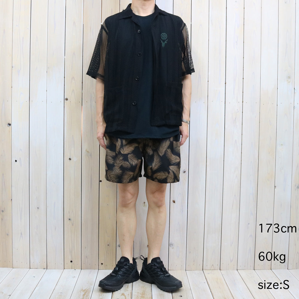 【SALE30%OFF】SOUTH2 WEST8 : Cabana Shirt-Poly Lace (Black)