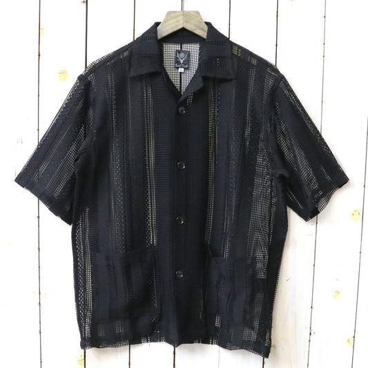 【SALE30%OFF】SOUTH2 WEST8 : Cabana Shirt-Poly Lace (Black)