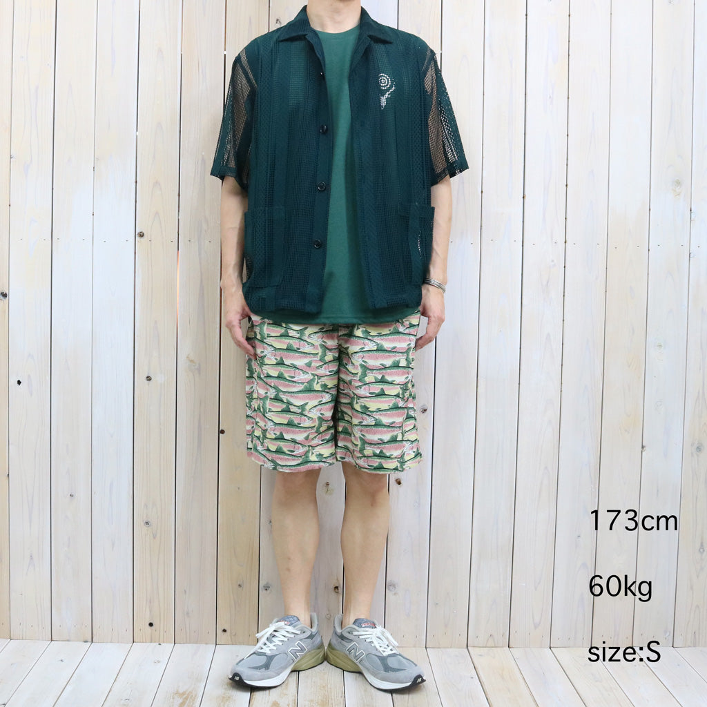 【SALE30%OFF】SOUTH2 WEST8 : Cabana Shirt-Poly Lace (Green)