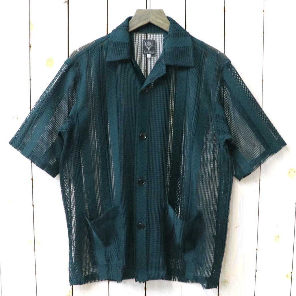 SOUTH2 WEST8 : Cabana Shirt-Poly Lace (Green) – Reggieshop