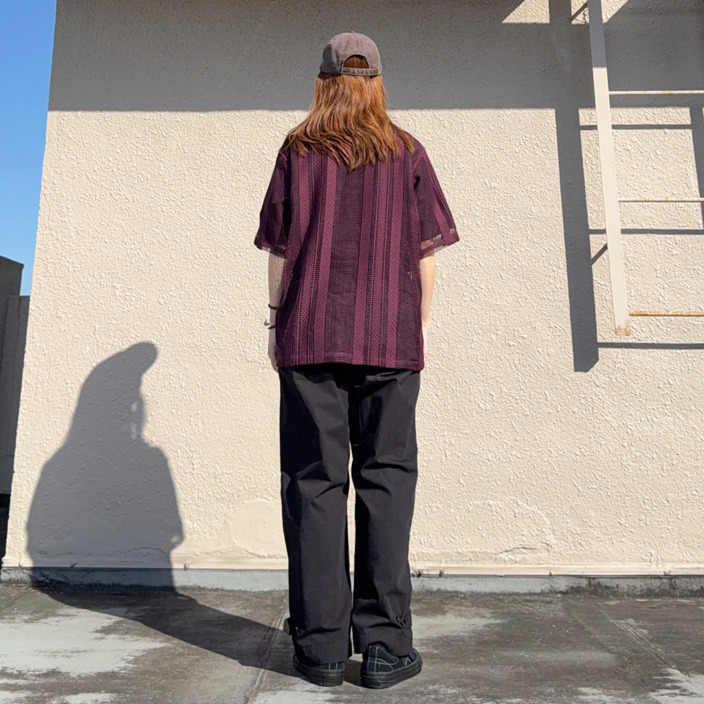 【SALE30%OFF】SOUTH2 WEST8 : Cabana Shirt-Poly Lace (Dk.Purple)