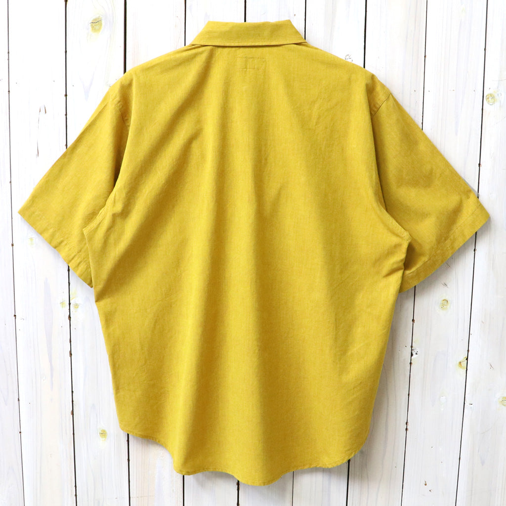 ENGINEERED GARMENTS WORKADAY : Spinnaker Shirt-Cotton Iridescent (Yellow)
