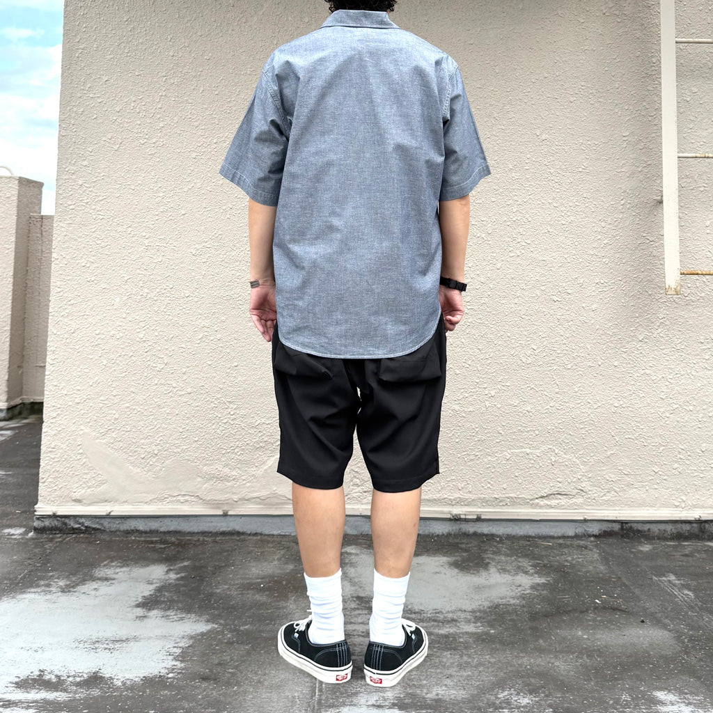ENGINEERED GARMENTS WORKADAY : Spinnaker Shirt-Cotton Chambray